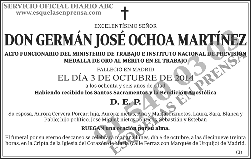 Germán José Ochoa Martínez